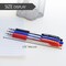 BAZIC Spencer Assorted Color Retractable Pen Cushion Grip (5/Pack)